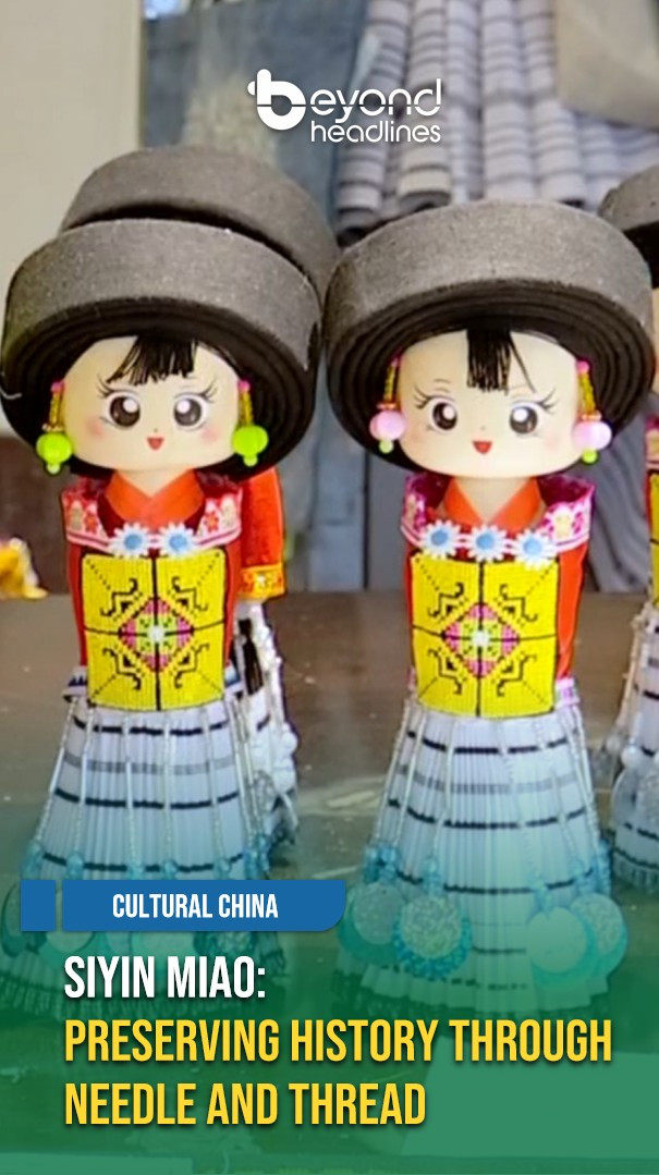 [Cultural China] Siyin Miao: Preserving History Through Needle and Thread
