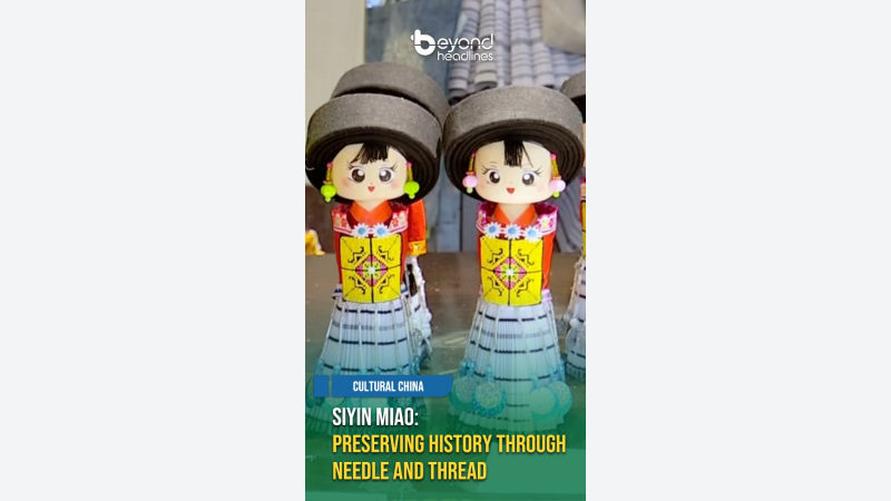 [Cultural China] Siyin Miao: Preserving History Through Needle and Thread