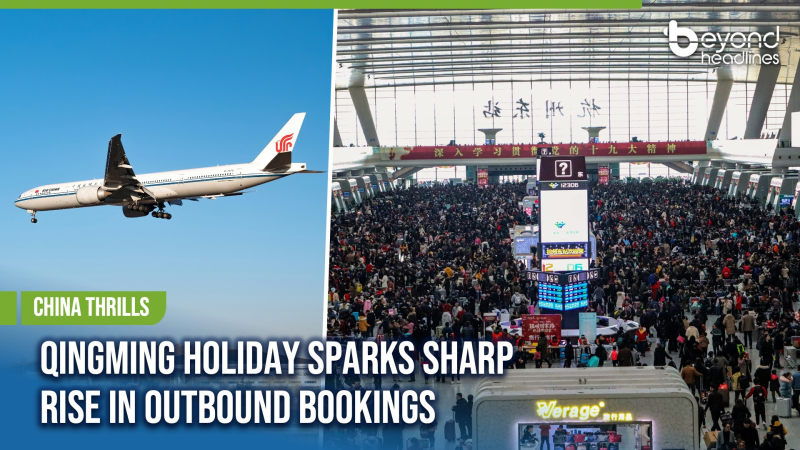 [China Thrills] Qingming Holiday Sparks Sharp Rise in Outbound Bookings