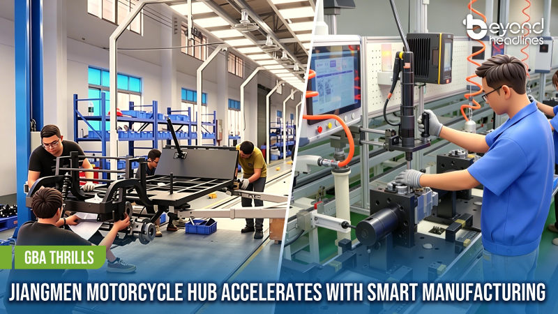 [GBA Thrills] Jiangmen Motorcycle Hub Accelerates with Smart Manufacturing