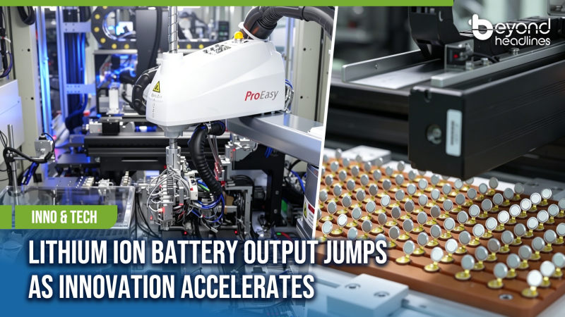 [Inno & Tech] Lithium Ion Battery Output Jumps as Innovation Accelerates