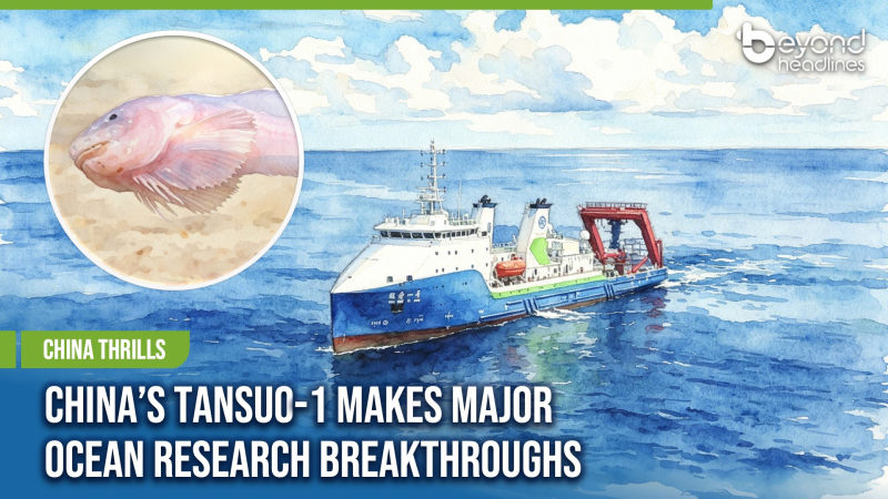 [China Thrills] China’s Tansuo-1 Makes Major Ocean Research Breakthroughs