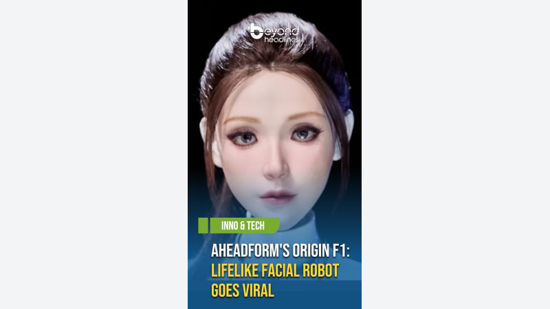 [Inno & Tech] AheadForm's Origin F1: Lifelike Facial Robot Goes Viral