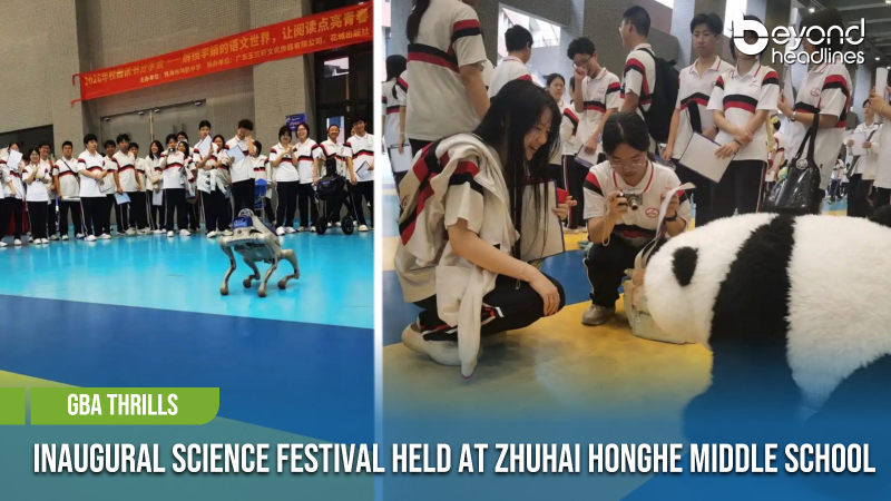 [GBA Thrills] Inaugural Science Festival Held at Zhuhai Honghe Middle School
