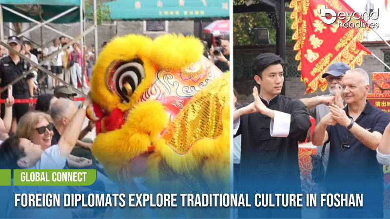 [Global Connect] Foreign Diplomats Explore Traditional Culture in Foshan