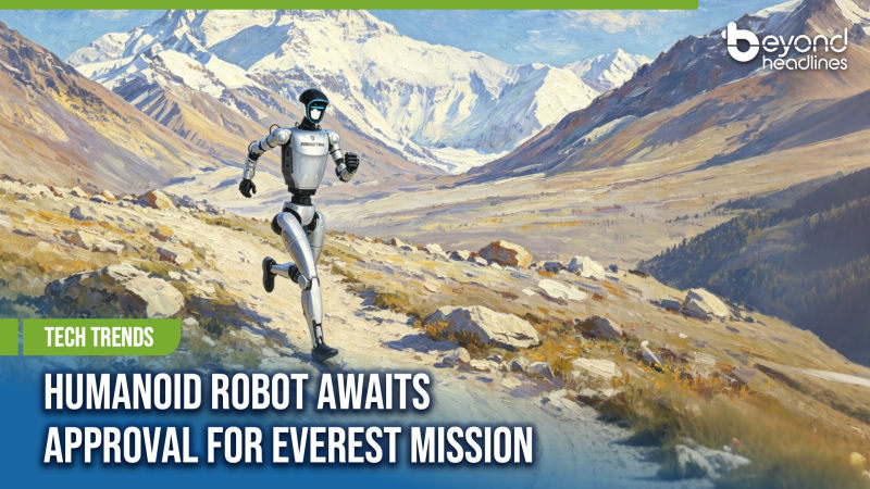 [Tech Trends] Humanoid Robot Awaits Approval for Everest Mission