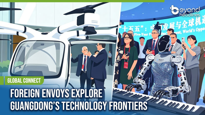 [Global Connect] Foreign Envoys Explore Guangdong’s Technology Frontiers