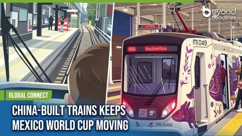 [Global Connect] China-Built Trains Keeps Mexico World Cup Moving