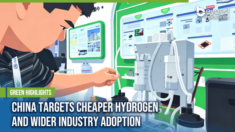 [Green Highlights] China Targets Cheaper Hydrogen and Wider Industry Adoption
