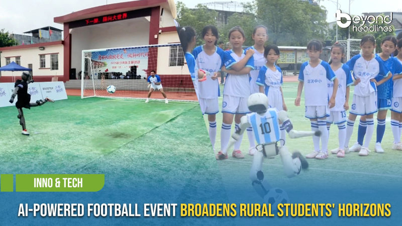 [Inno & Tech] AI-Powered Football Event Broadens Rural Students' Horizons