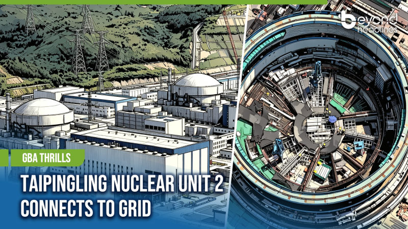 [GBA Thrills] Taipingling Nuclear Unit 2 Connects to Grid