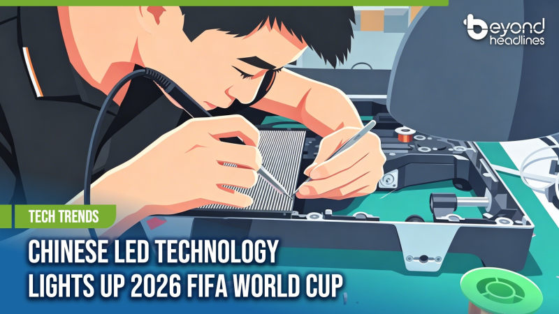 [Tech Trends] Chinese LED Technology Lights Up 2026 FIFA World Cup