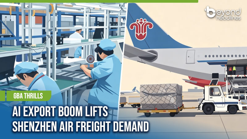 [GBA Thrills] AI Export Boom Lifts Shenzhen Air Freight Demand