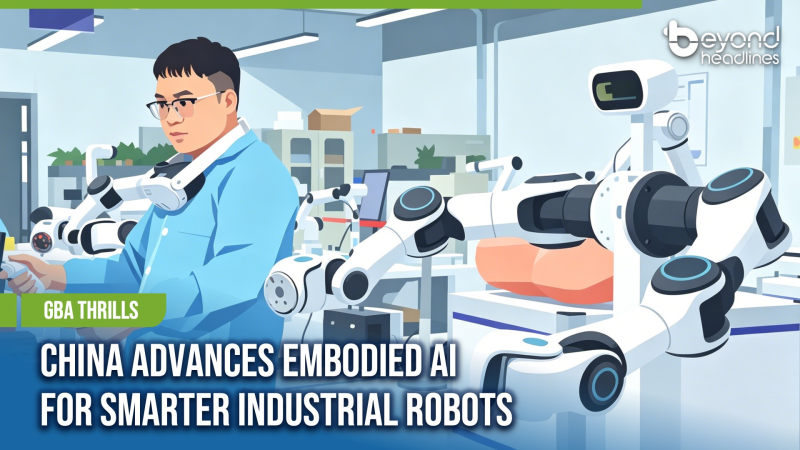 [GBA Thrills] China Advances Embodied AI for Smarter Industrial Robots