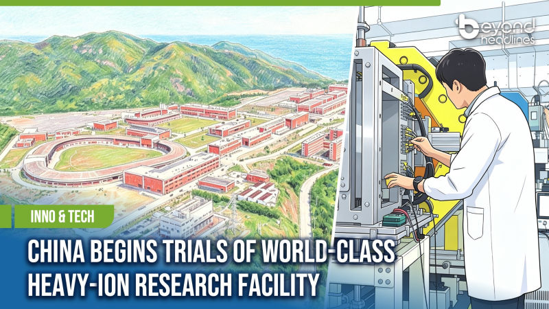 [Inno & Tech] China Begins Trials of World-Class Heavy-Ion Research Facility