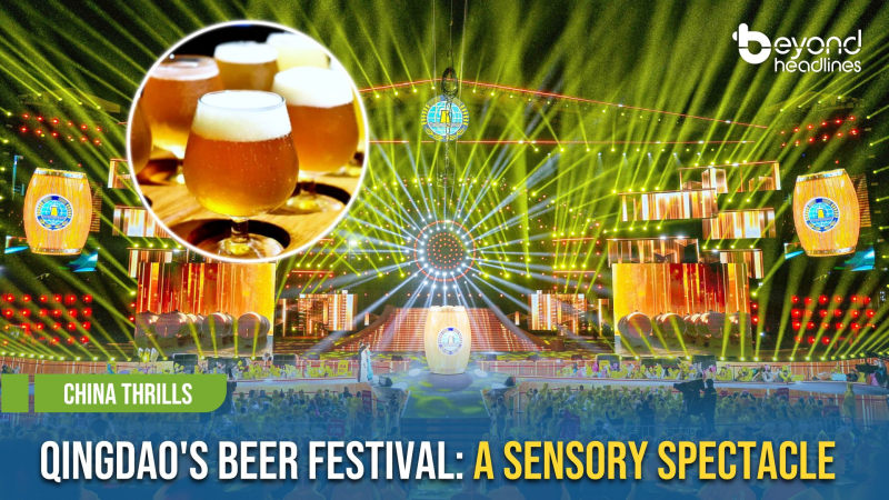 [China Thrills] Qingdao's Beer Festival: A Sensory Spectacle