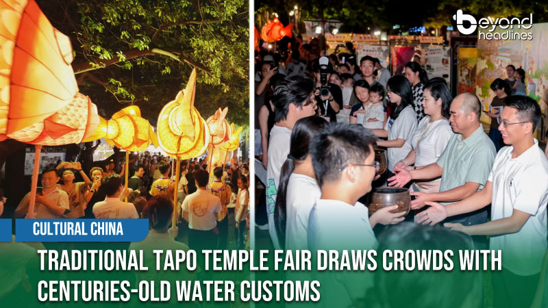 [Cultural China] Traditional Tapo Temple Fair Draws Crowds With Centuries-Old Water Rituals