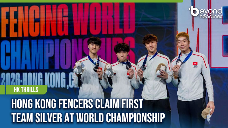 [HK Thrills] Hong Kong Fencers Claim First Team Silver at World Championship