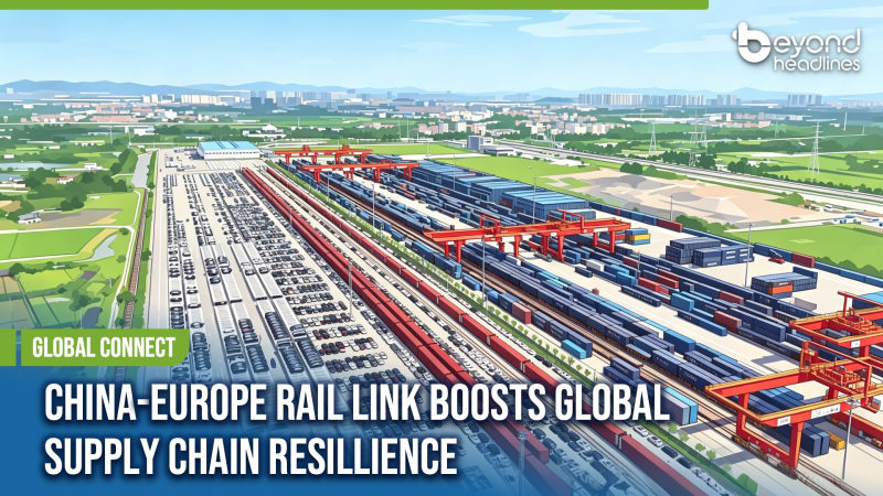 [Global Connect] China-Europe Rail Link Boosts Global Supply Chain Resilience