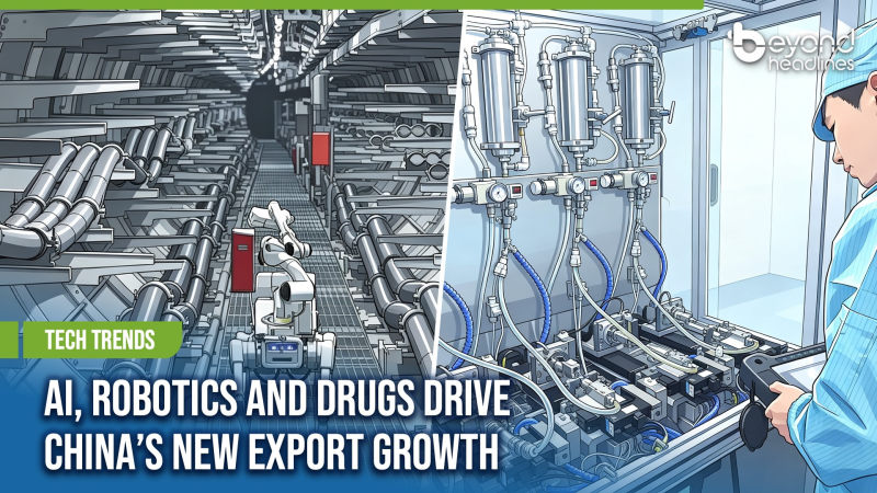 [Tech Trends] AI, Robotics and Drugs Drive China’s New Export Growth