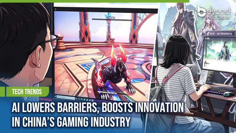 [Tech Trends] AI Lowers Barriers, Boosts Innovation in China’s Gaming Industry