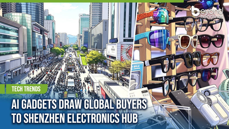 [Tech Trends] AI Gadgets Draw Global Buyers to Shenzhen Electronics Hub