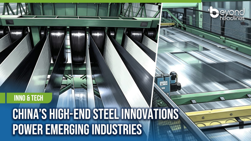 [Inno & Tech] China’s High-End Steel Innovations Power Emerging Industries