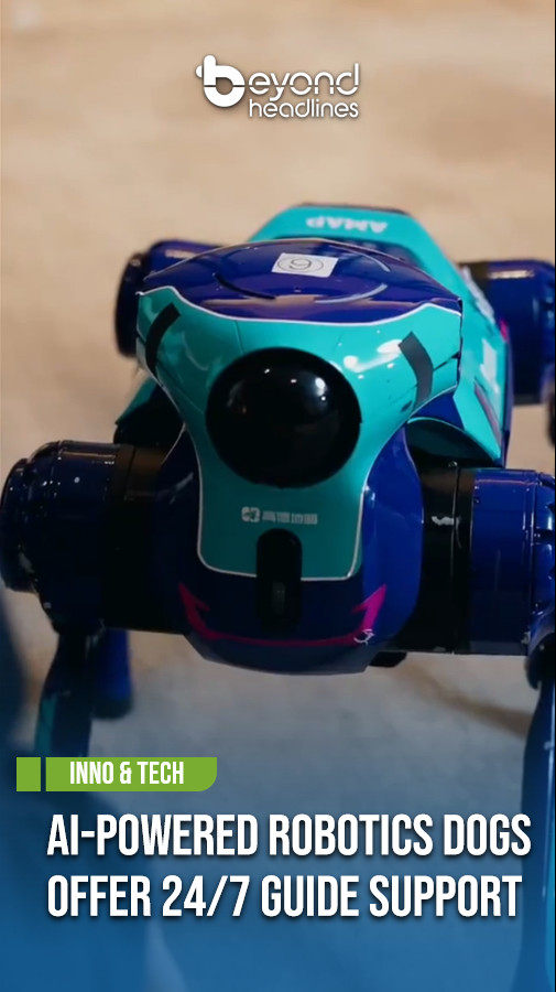 [Inno & Tech] AI-Powered Robotics Dogs Offer 24/7 Guide Support