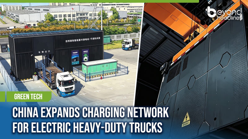 [Green Tech] China Expands Charging Network for Electric Heavy-Duty Trucks