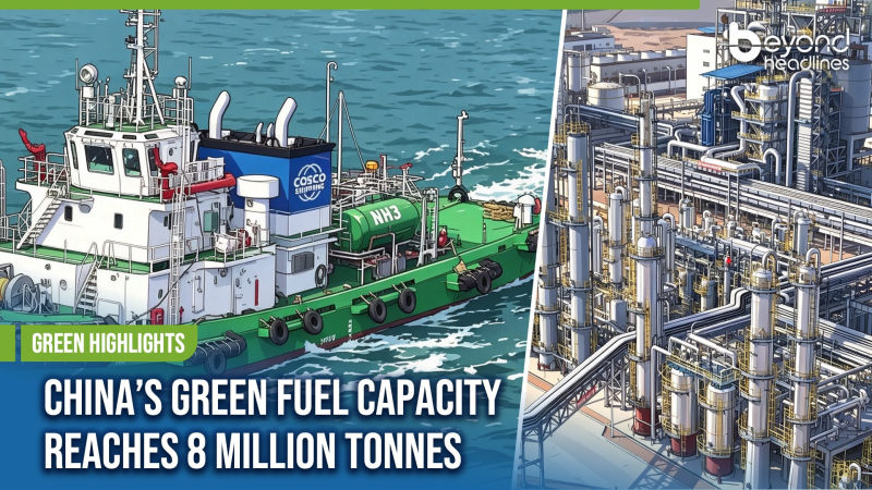 [Green Highlights] China’s Green Fuel Capacity Reaches 8 Million Tonnes