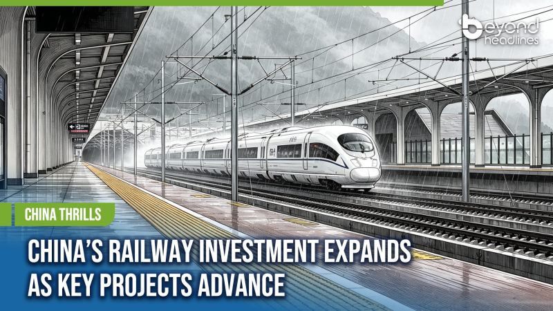 [China Thrills] China’s Railway Investment Expands as Key Projects Advance