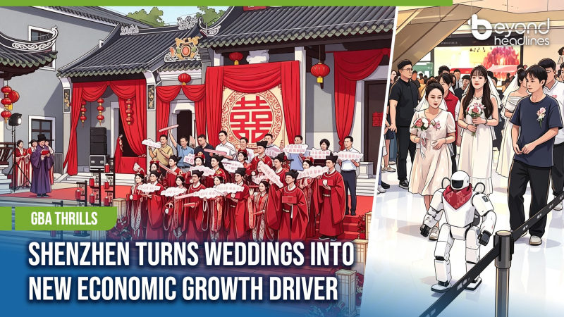 [GBA Thrills] Shenzhen Turns Weddings Into New Economic Growth Driver