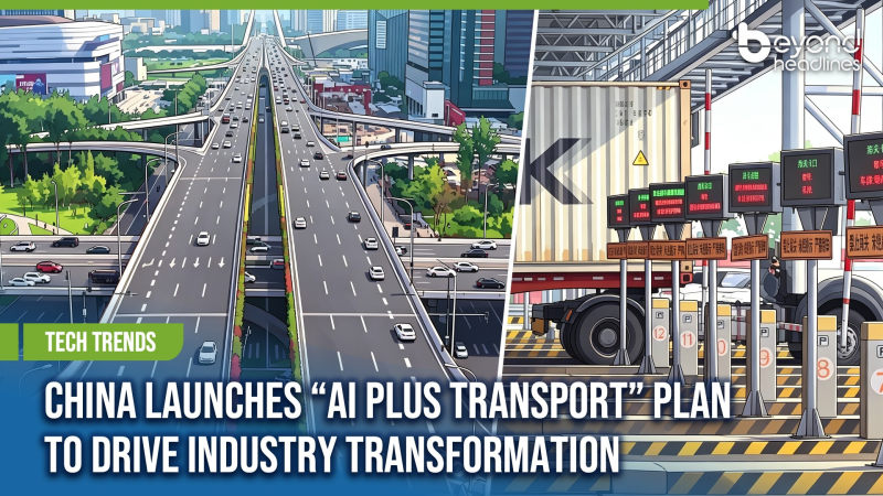 [Tech Trends] China Launches “AI Plus Transport” Plan to Drive Industry Transformation
