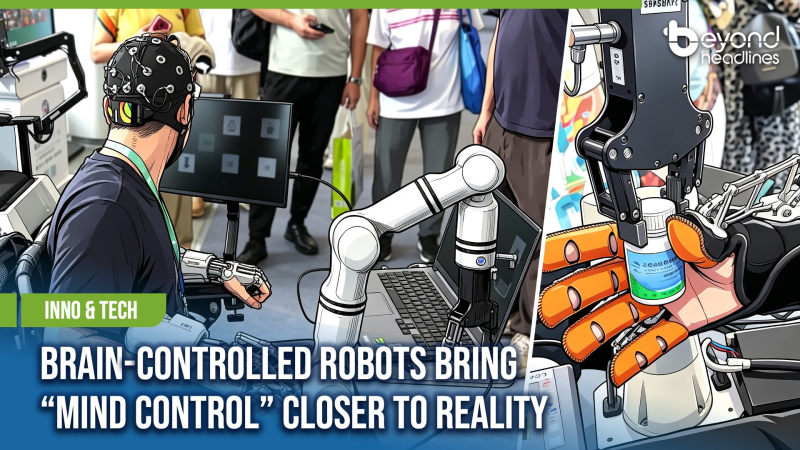 [Inno & Tech] Brain-Controlled Robots Bring “Mind Control” Closer to Reality