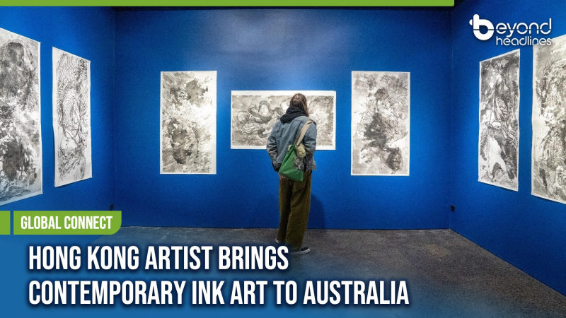 [Global Connect] Hong Kong Artist Brings Contemporary Ink Art to Australia