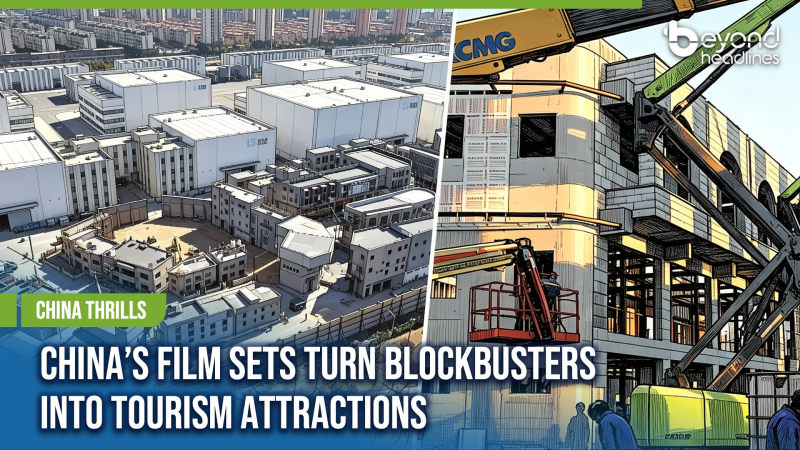 [China Thrills] China’s Film Sets Turn Blockbusters Into Tourism Attractions