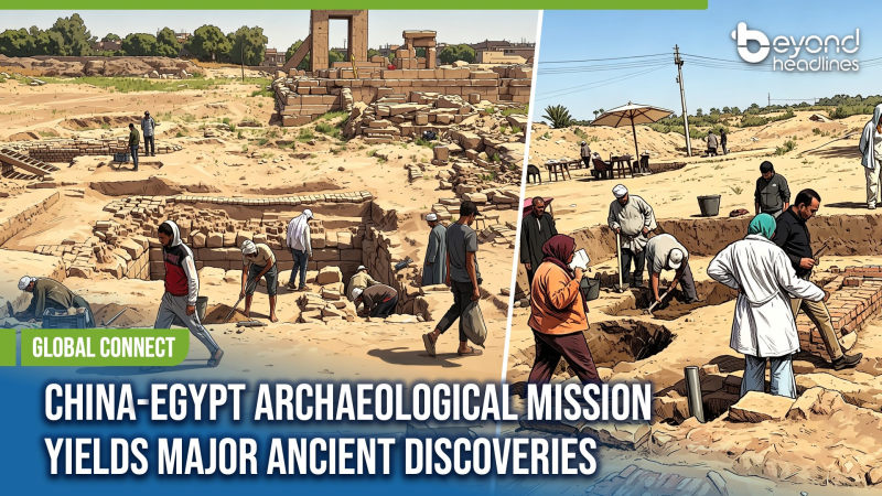 [Global Connect] China-Egypt Archaeological Mission Yields Major Ancient Discoveries