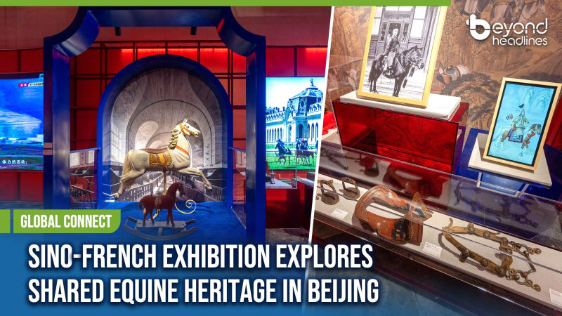 [Global Connect] Sino-French Exhibition Explores Shared Equine Heritage in Beijing