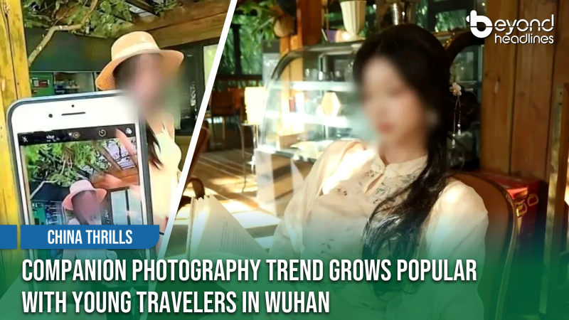 [China Thrills] Companion Photography Trend Grows Popular With Young Travelers in Wuhan