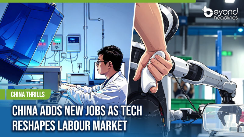 [China Thrills] China Adds New Jobs as Tech Reshapes Labour Market