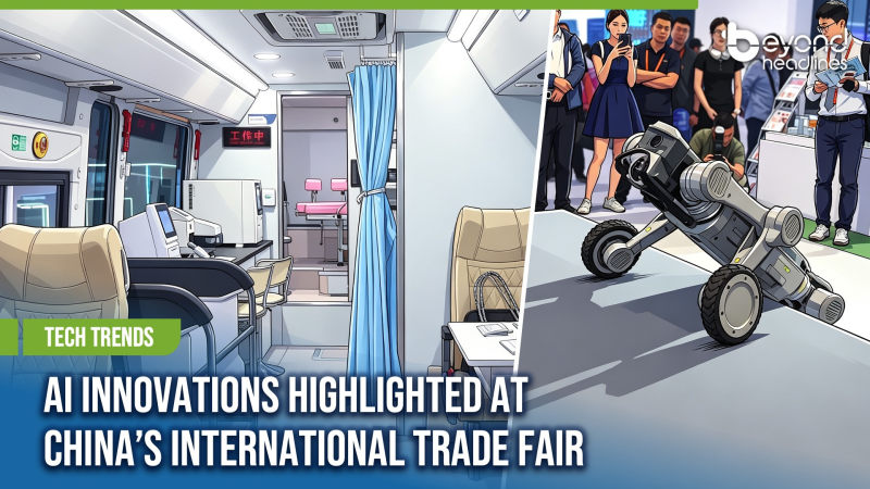 [Tech Trends] AI Innovations Highlighted at China’s International Trade Fair
