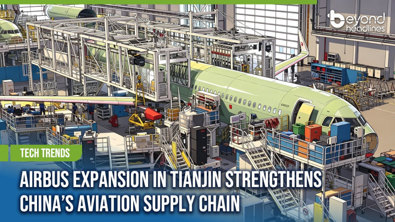[Tech Trends] Airbus Expansion in Tianjin Strengthens China’s Aviation Supply Chain