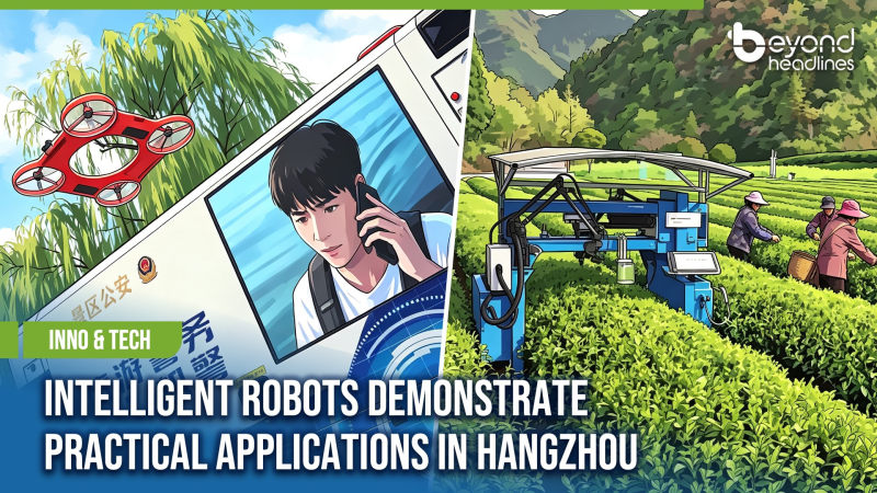 [Inno & Tech] Intelligent Robots Demonstrate Practical Applications in Hangzhou