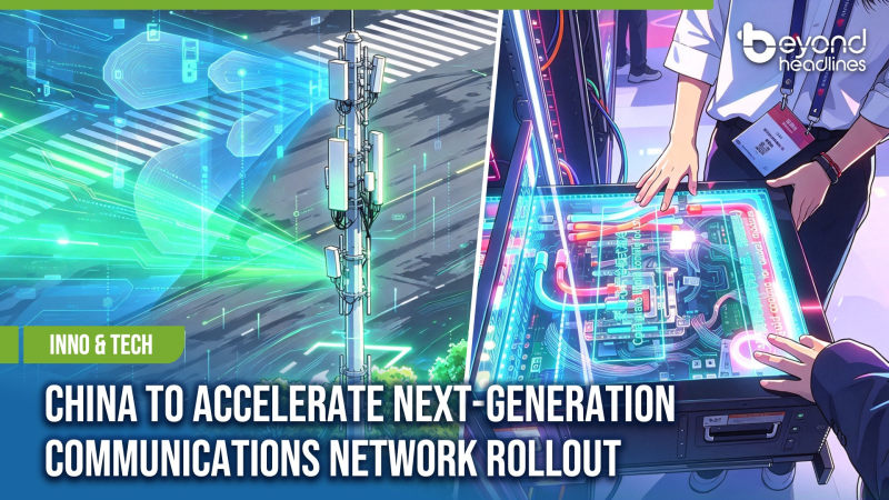 [Inno & Tech] China to Accelerate Next-Generation Communications Network Rollout