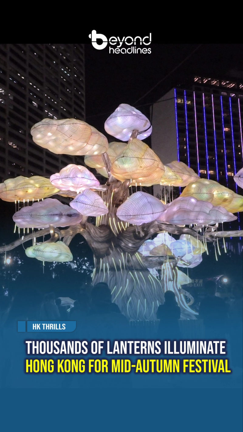 [HK Thrills] Thousands of Lanterns Illuminate Hong Kong for Mid-Autumn Festival