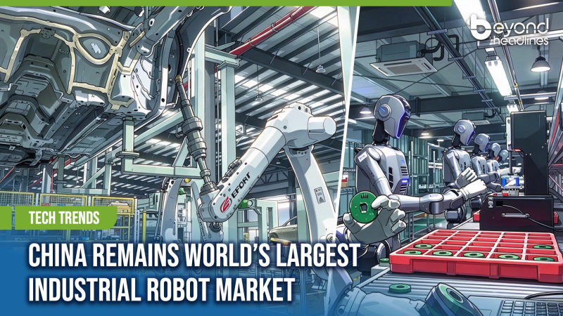 [Tech Trends] China Remains World’s Largest Industrial Robot Market