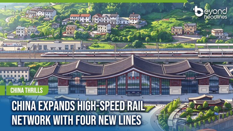 [China Thrills] China Expands High-Speed Rail Network With Four New Lines