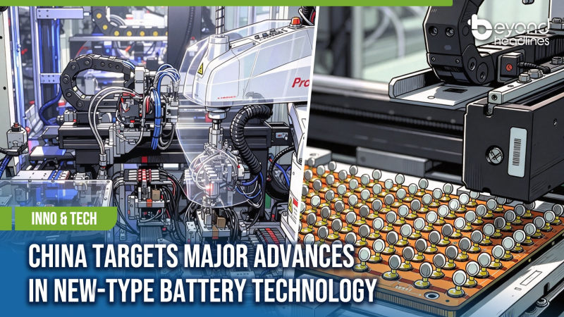 [Inno & Tech] China Targets Major Advances in New-Type Battery Technology
