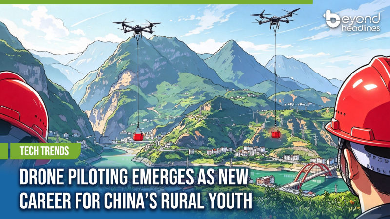 [Tech Trends] Drone Piloting Emerges as New Career for China’s Rural Youth
