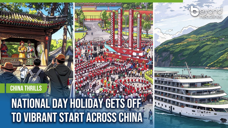 [China Thrills] National Day Holiday Gets Off to Vibrant Start Across China